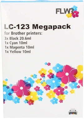 FLWR Brother LC-123 Megapack
