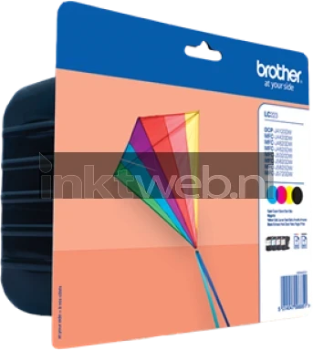 Brother LC-223 Multipack zwart en kleur