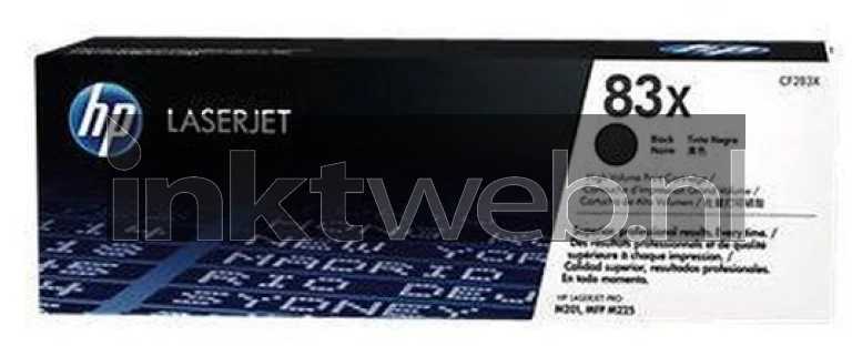 HP 83X zwart