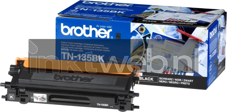 Brother TN-135BK (Opruiming lichte transportschade) zwart