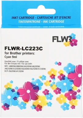 FLWR Brother LC-223C cyaan
