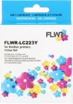 FLWR Brother LC-223Y geel (Huismerk (compatible))