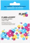 FLWR Brother LC-225XLY geel (Compatible XXL)