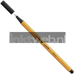 Stabilo point 88 fineliner zwart high-res Product only