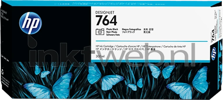 HP 764 foto zwart