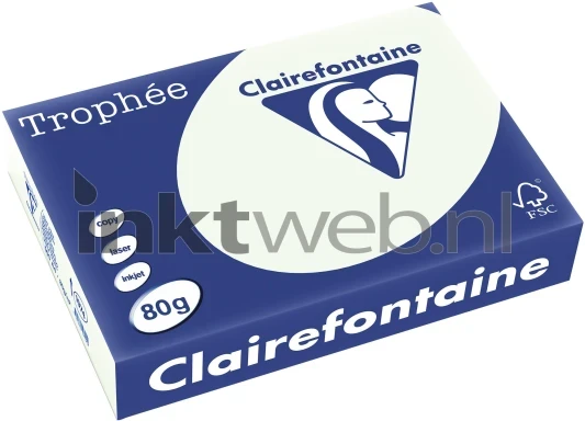 Clairefontaine A4 papier gekleurd Lichtgroen