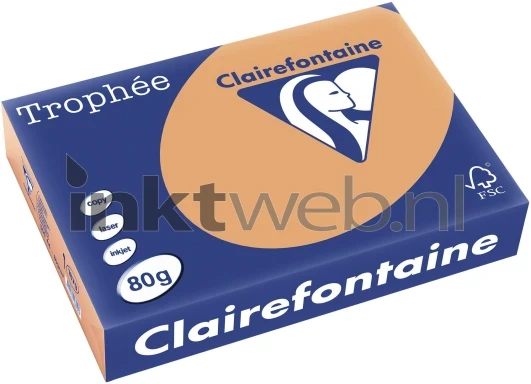 Clairefontaine A4 papier gekleurd Mokkabruin