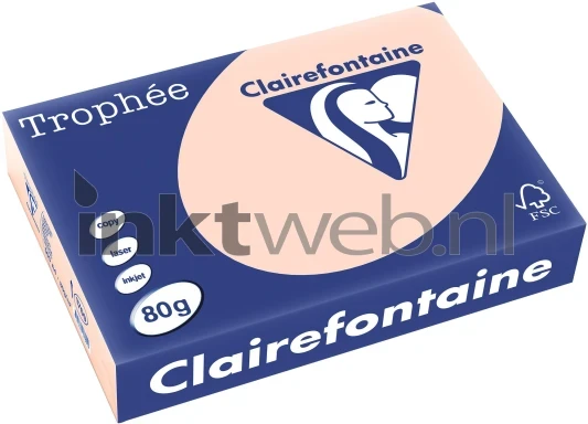 Clairefontaine A4 papier gekleurd Zalm