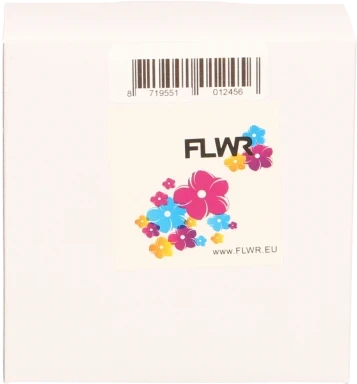 FLWR Brother DK-22214 12 mm x  30.48 M wit