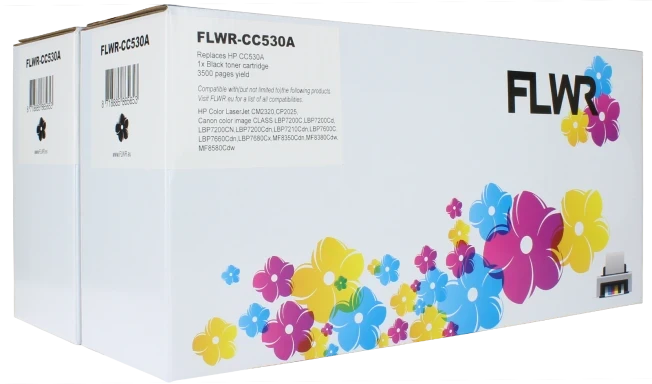 FLWR HP 304AD 2 pack zwart