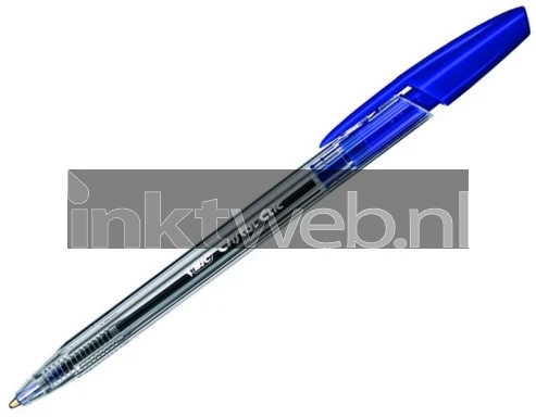BIC Balpen Cristal Clic blauw