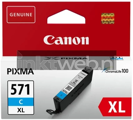 Canon CLI-571XL cyaan