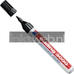 Edding 3000 Permanentmarker rond 1.5-3mm zwart (Origineel)
