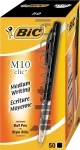 BIC Balpen Clic M10 50-pack zwart (Origineel)