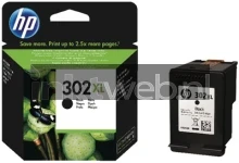 HP 302XL zwart Combined box and product