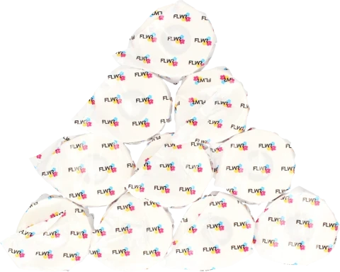 FLWR Dymo 99010 10-pack 28 mm x 89 mm  wit
