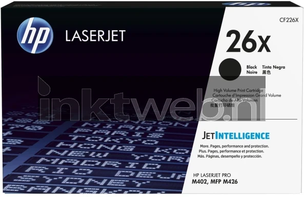 HP 26X zwart