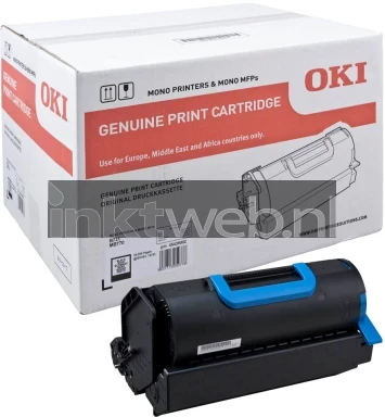 Oki 45439002 zwart Combined box and product