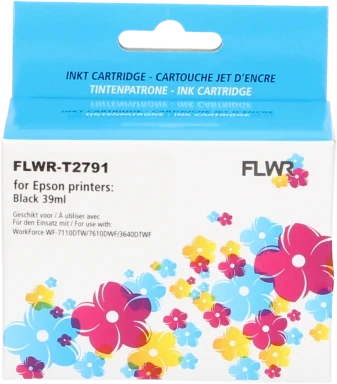 FLWR Epson 27XXL T2791 zwart