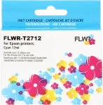 FLWR Epson 27XL T2712 cyaan (Huismerk (compatible))