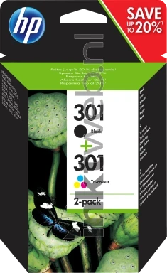 HP 301 Multipack zwart en kleur