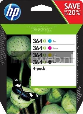 HP 364XL Multipack (MHD Dec-22) zwart en kleur