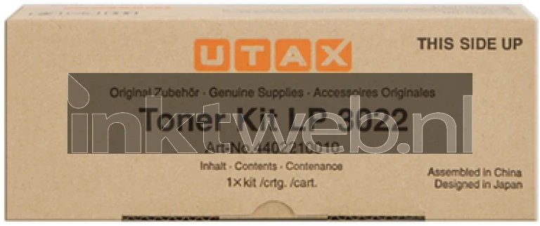 Utax LP3022 zwart Front box