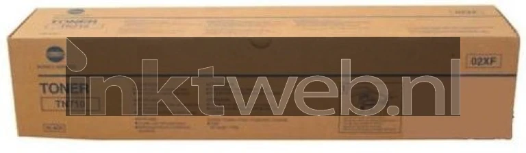 Konica Minolta 02XF zwart Front box
