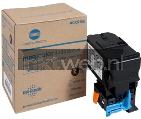Konica Minolta A0X5150 zwart Combined box and product