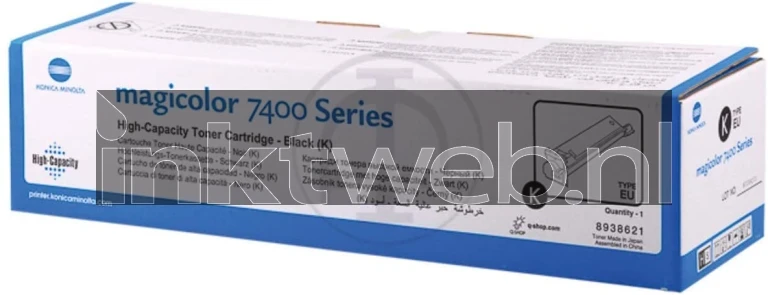 Konica Minolta 8938-621 zwart Front box