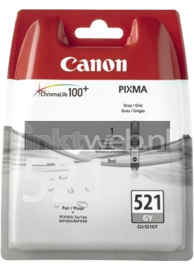 Canon CLI-521GY grijs