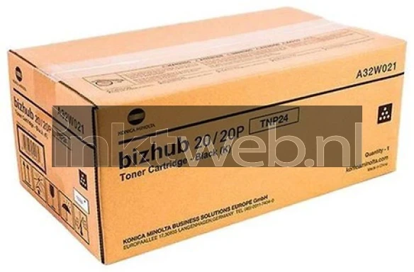 Konica Minolta A32W021 zwart Front box