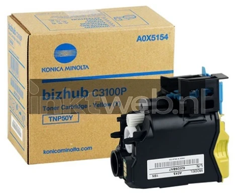 Konica Minolta A0X5254 geel Combined box and product