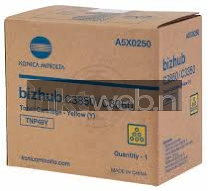 Konica Minolta A5X0250 geel Diverse