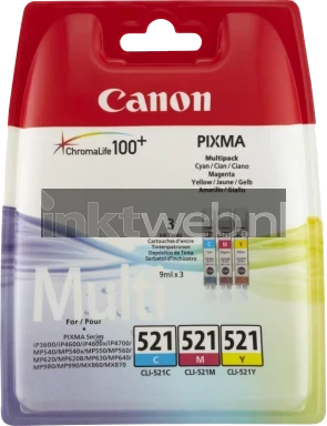 Canon CLI-521 Multipack kleur