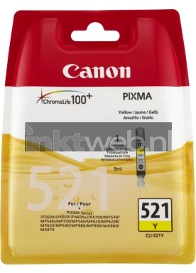 Canon CLI-521Y geel