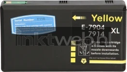 Huismerk Epson 79XL geel Product only