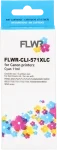 FLWR Canon CLI-571 XL cyaan product only Front box