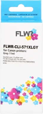 FLWR Canon CLI-571XL grijs