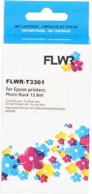 FLWR Epson 33XL (T3361) foto zwart