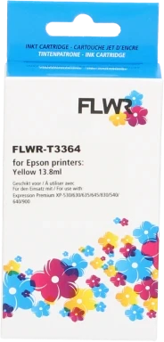 FLWR Epson 33XL (T3364) geel
