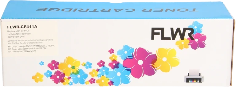 FLWR HP 410A cyaan