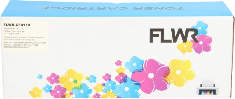 FLWR HP 410X cyaan