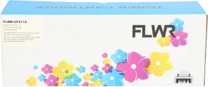 FLWR HP 410X cyaan (Compatible XXL)