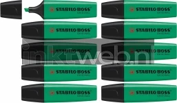 Stabilo Markeerstift BOSS 10-Pack turquoise Diverse
