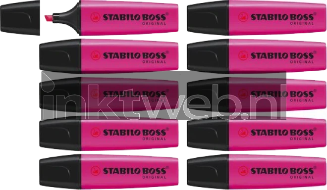 Stabilo Markeerstift BOSS 10-Pack lila