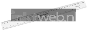 Westcott liniaal 30cm transparant (Origineel)