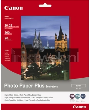 Canon SG201 foto papier plus 20 x 25 Product only