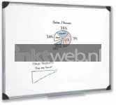 5 Star Magnetisch whiteboard 60 x 90 cm gelakt staal  (Origineel)