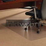 Floortex PVC stoelmat 120 x 90 transparant (Origineel)